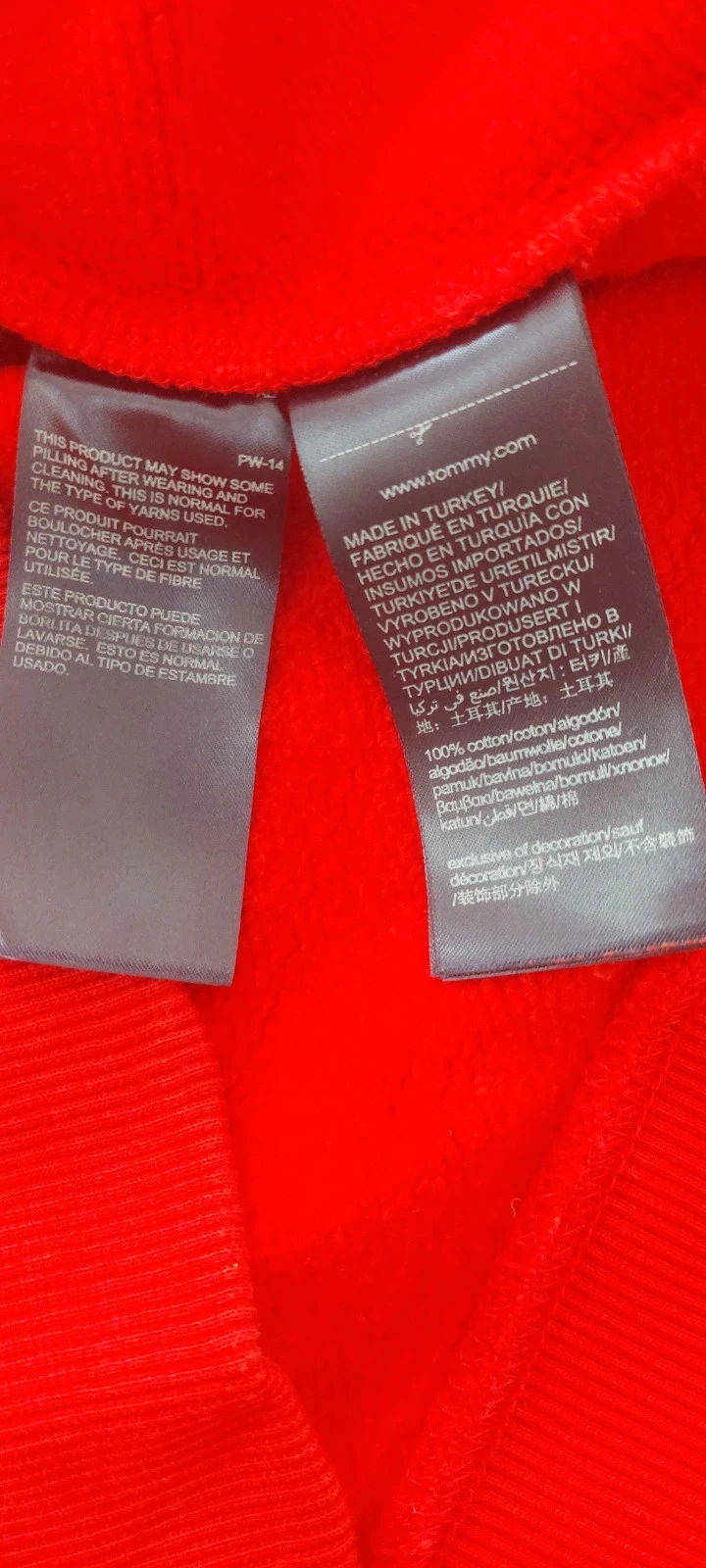 Sweat col rond brodé - Tommy Jeans - Taille S – photo 11